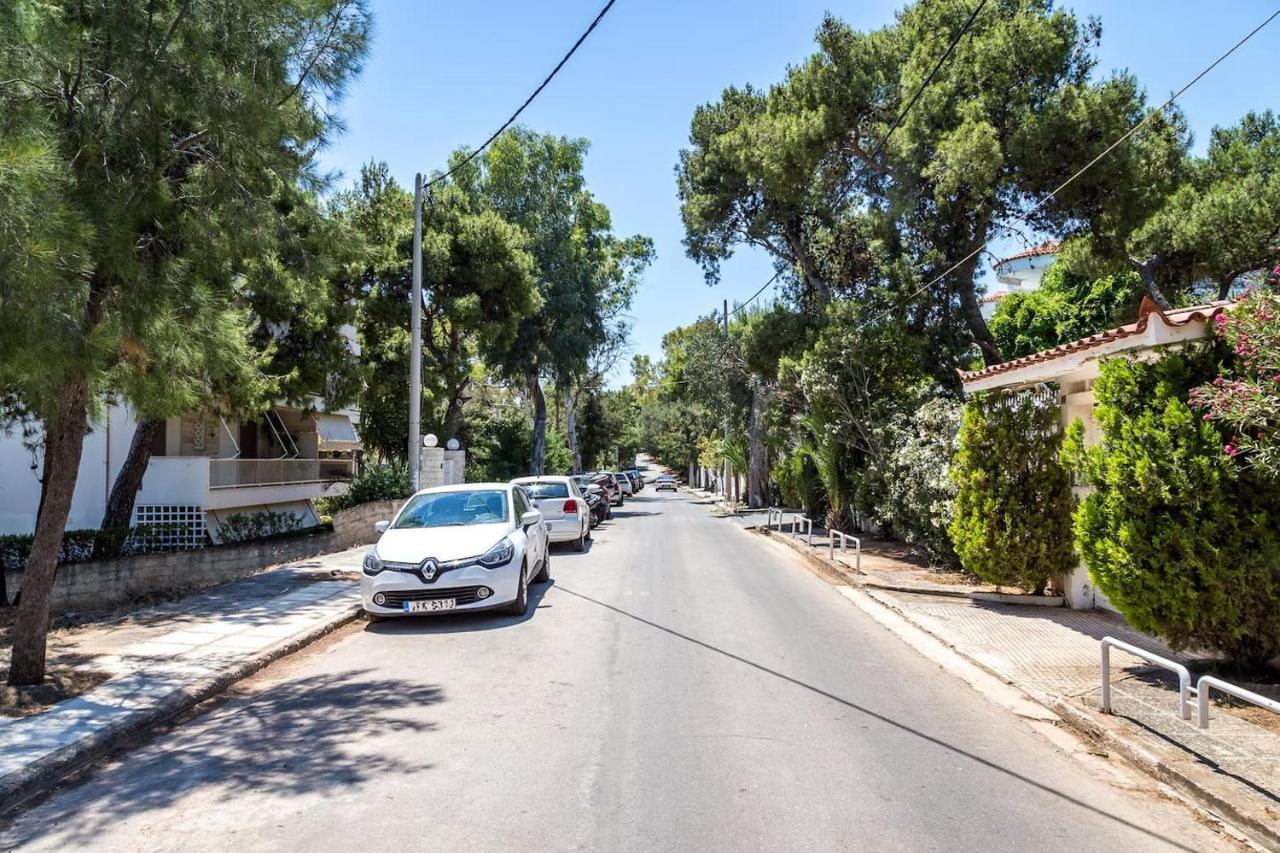 Elegant Apartment W Great Balcony In Vouliagmeni Athènes Extérieur photo